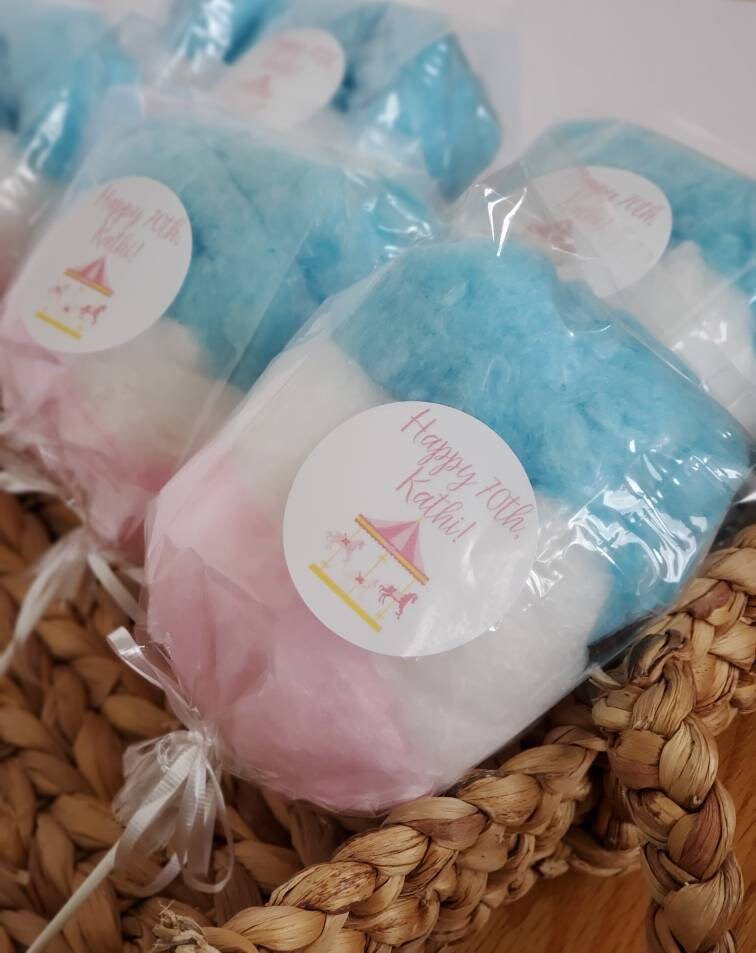 Cotton Candy on a Stick Birthday Party Favor (3 Flavors per bag) NEW!