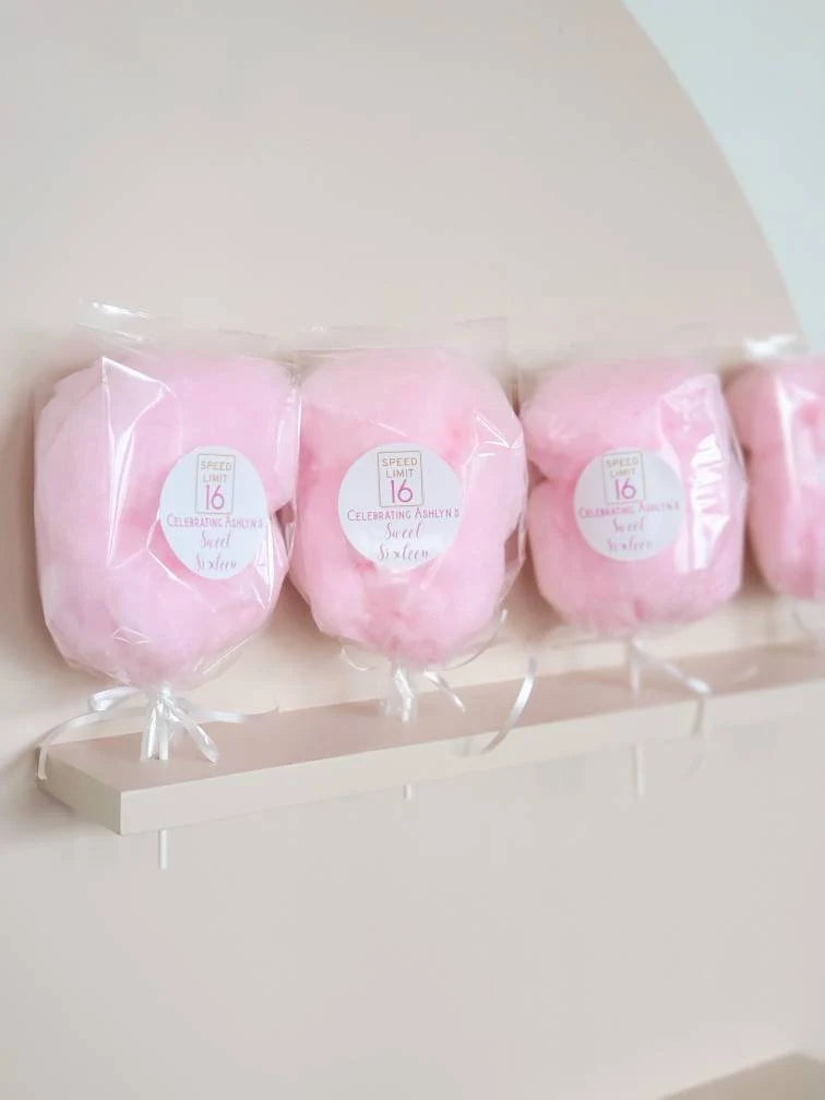 Sweet 16 Birthday Cotton Candy On a Stick NEW!