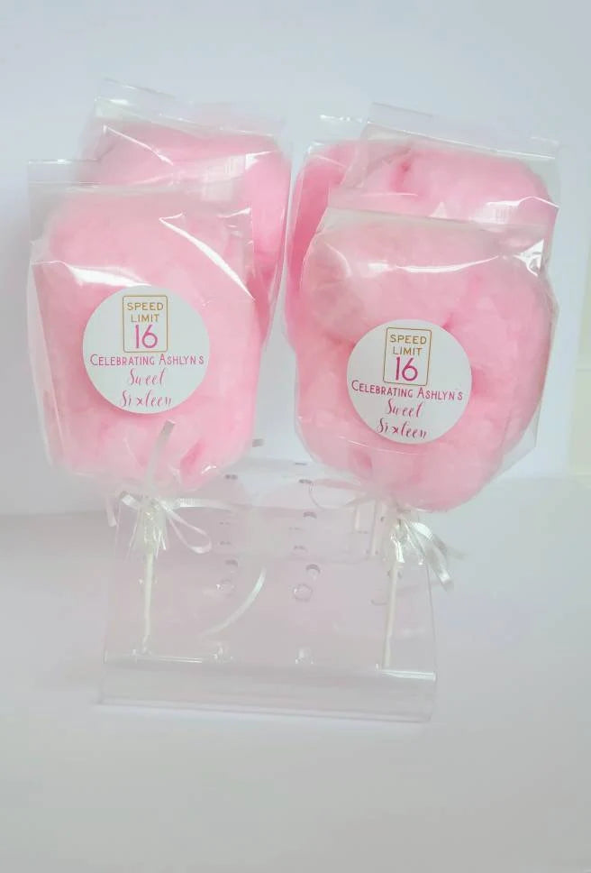 Sweet 16 Birthday Cotton Candy On a Stick NEW!