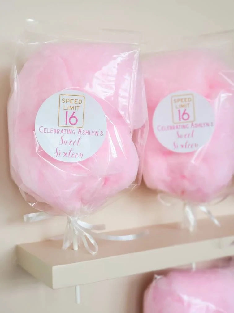 Sweet 16 Birthday Cotton Candy On a Stick NEW!