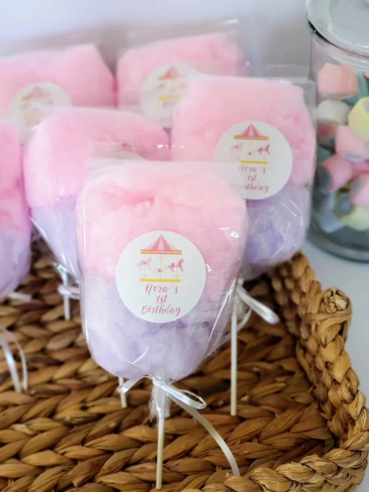 Cotton Candy On a Stick (2 Flavor per order) NEW!