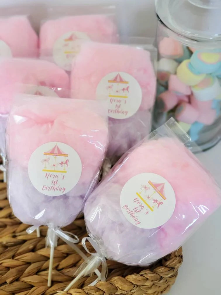 Cotton Candy On a Stick (2 Flavor per order) NEW!