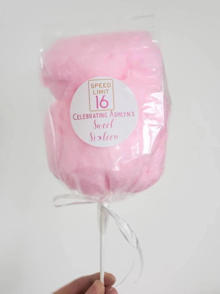 Sweet 16 Birthday Cotton Candy On a Stick NEW!