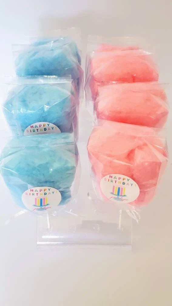 Happy Birthday Cotton Candy On a Stick NEW!