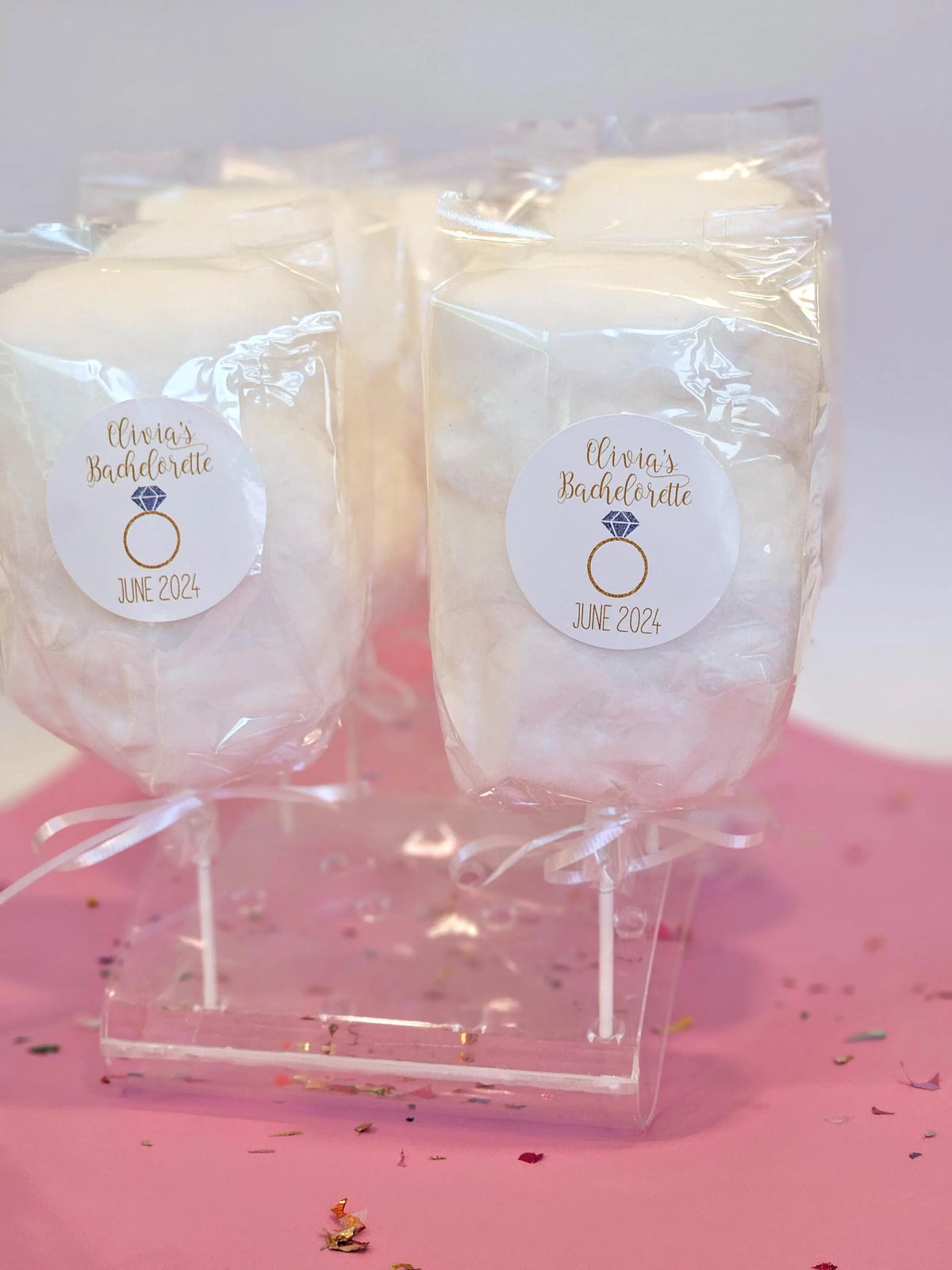 Bachelorette Party Cotton Candy On a Stick NEW!