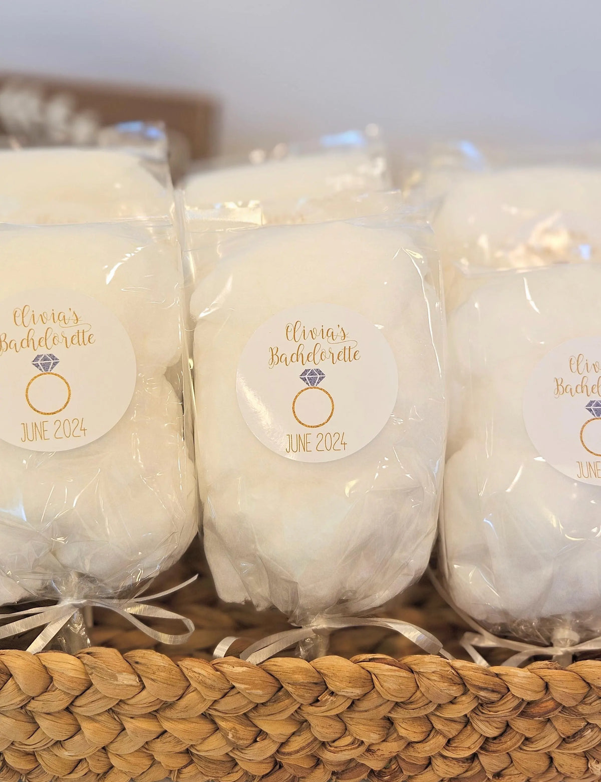 Bachelorette Party Cotton Candy On a Stick NEW!
