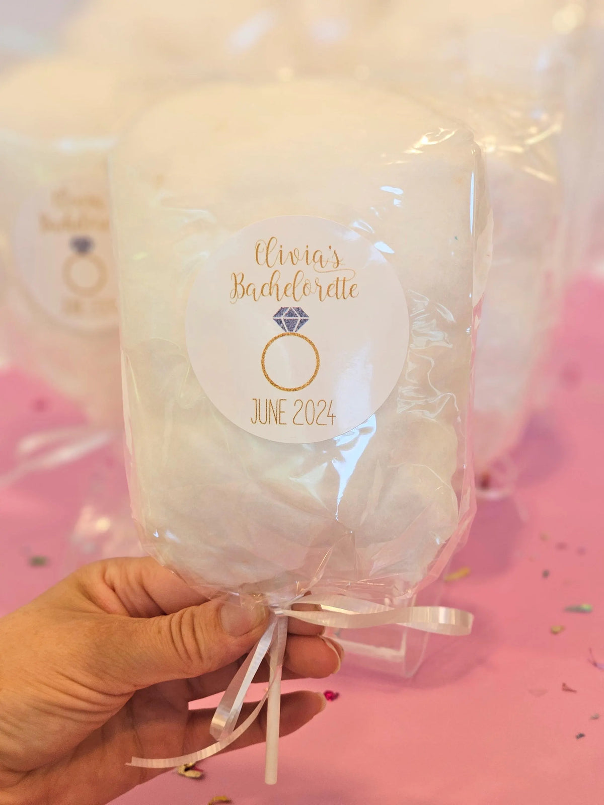 Bachelorette Party Cotton Candy On a Stick NEW!