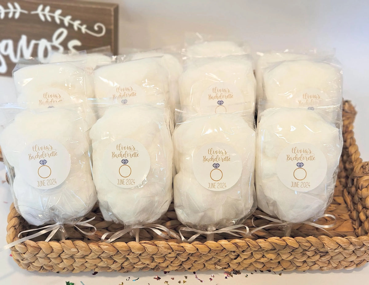 Bachelorette Party Cotton Candy On a Stick NEW!