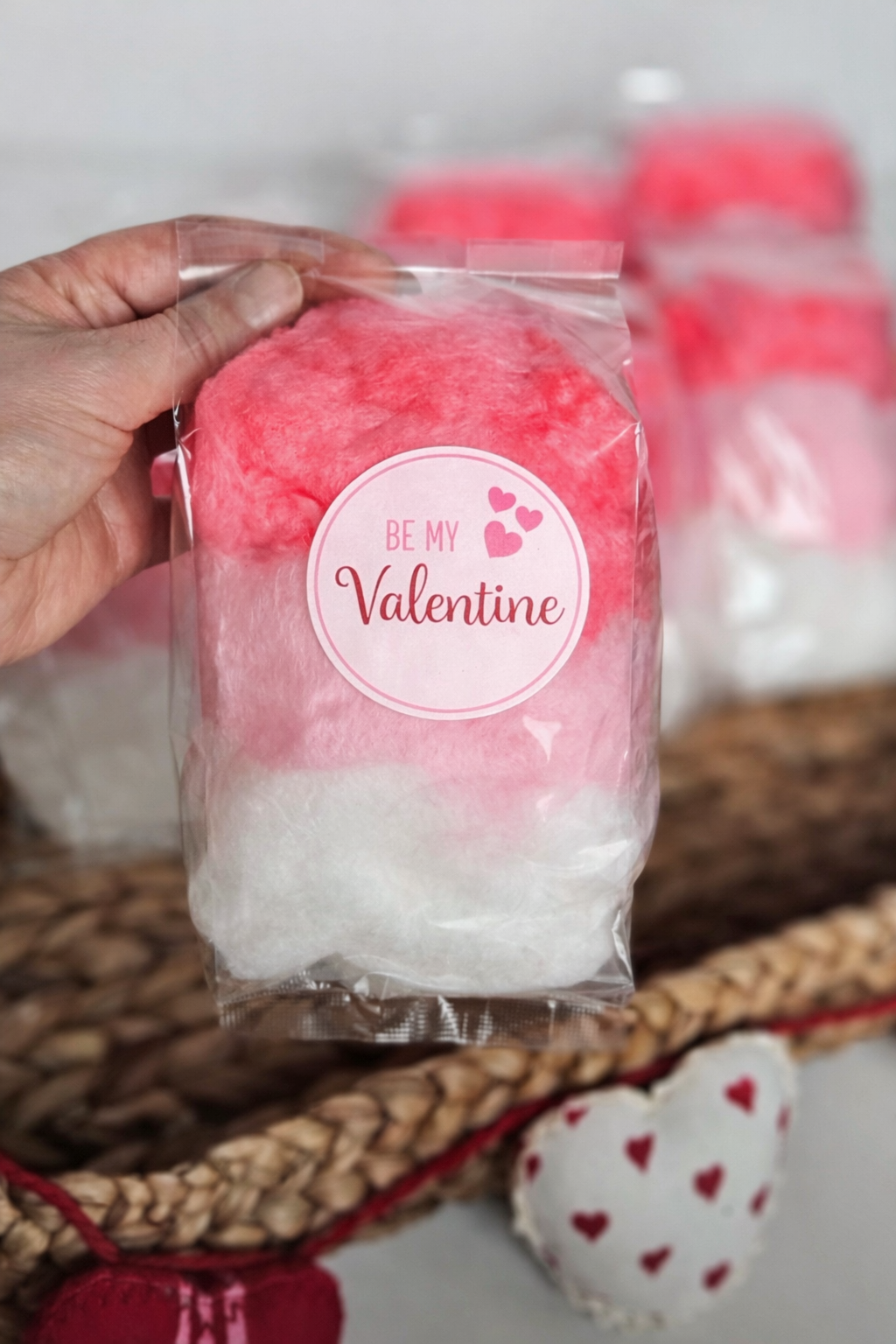 Valentine's Day Ombre Pink Cotton Candy in Our Signature OG Bag