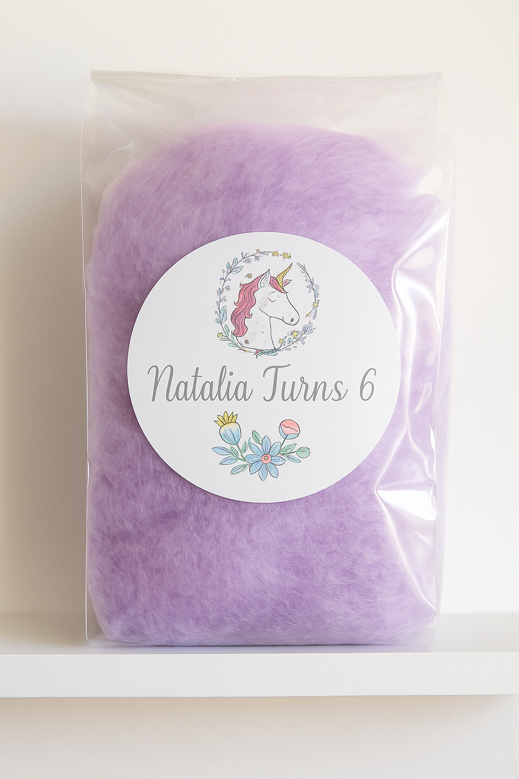 Unicorn Cotton Candy Flat bottom bags Party Favor (1 Flavors per bag) NEW!