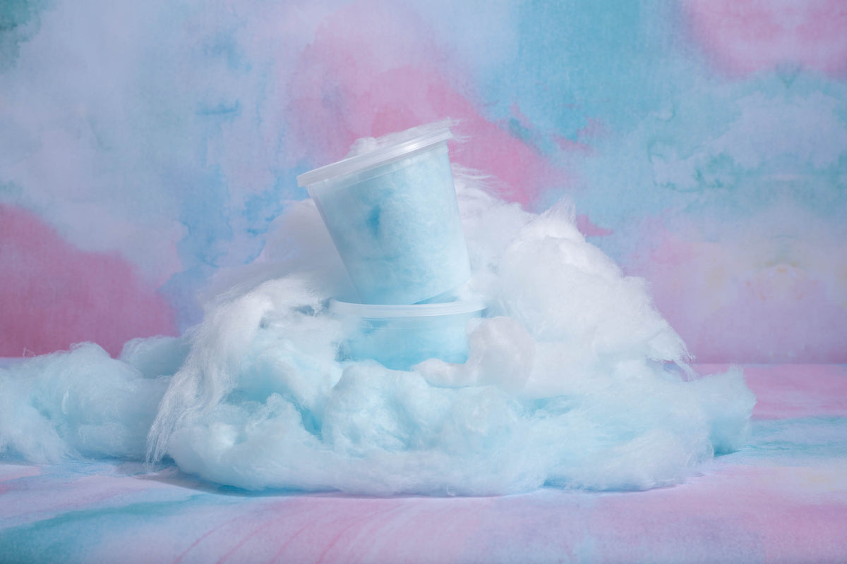 Cotton Candy Tub – Medium | Birthday Party Treat | Choose Your Flavor | Simply Sweet Favors