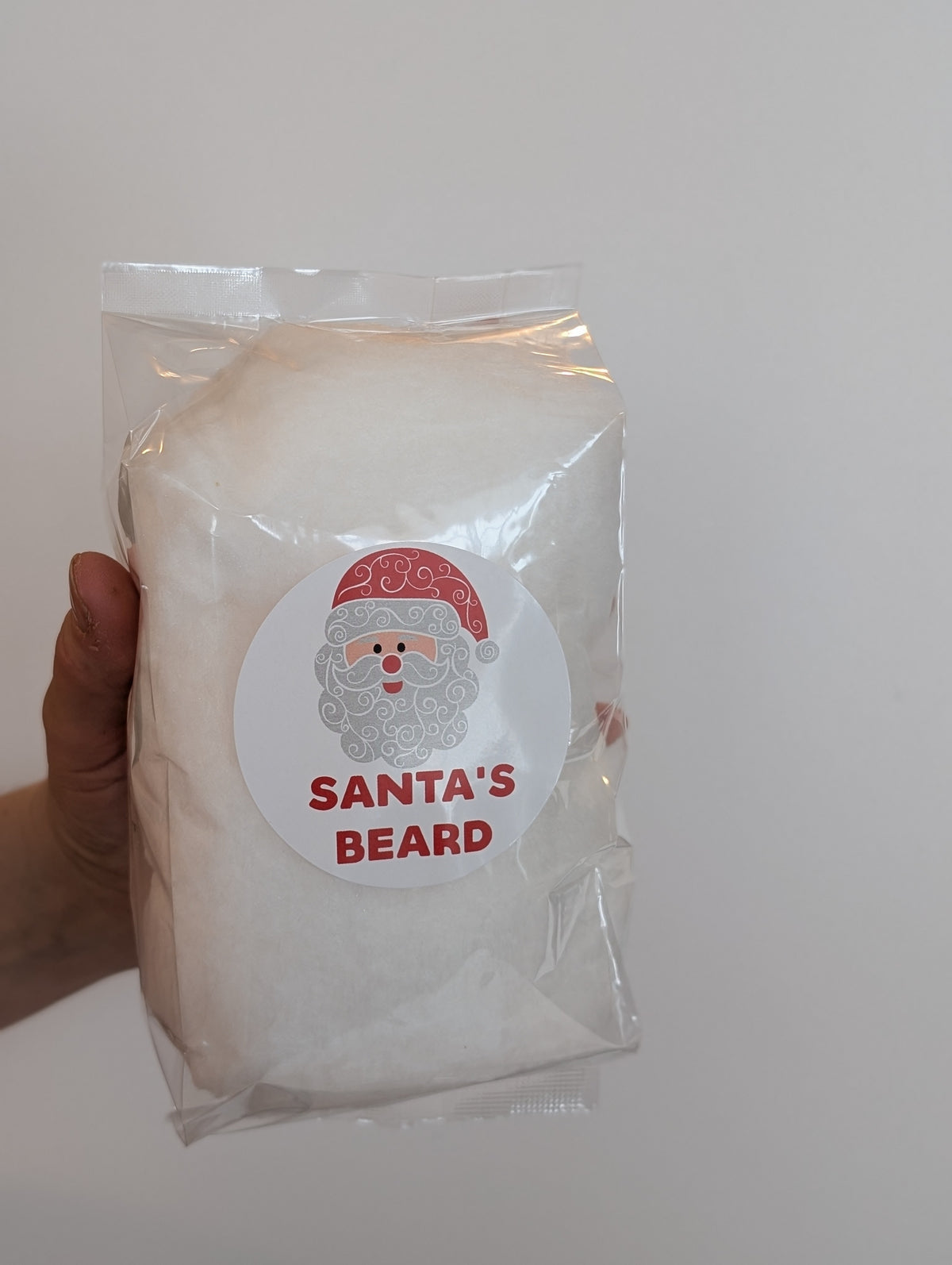 🎄 Christmas Cotton Candy Bag – Sweet Holiday Magic in Every Fluff! ❄️ 1 flavor per bag