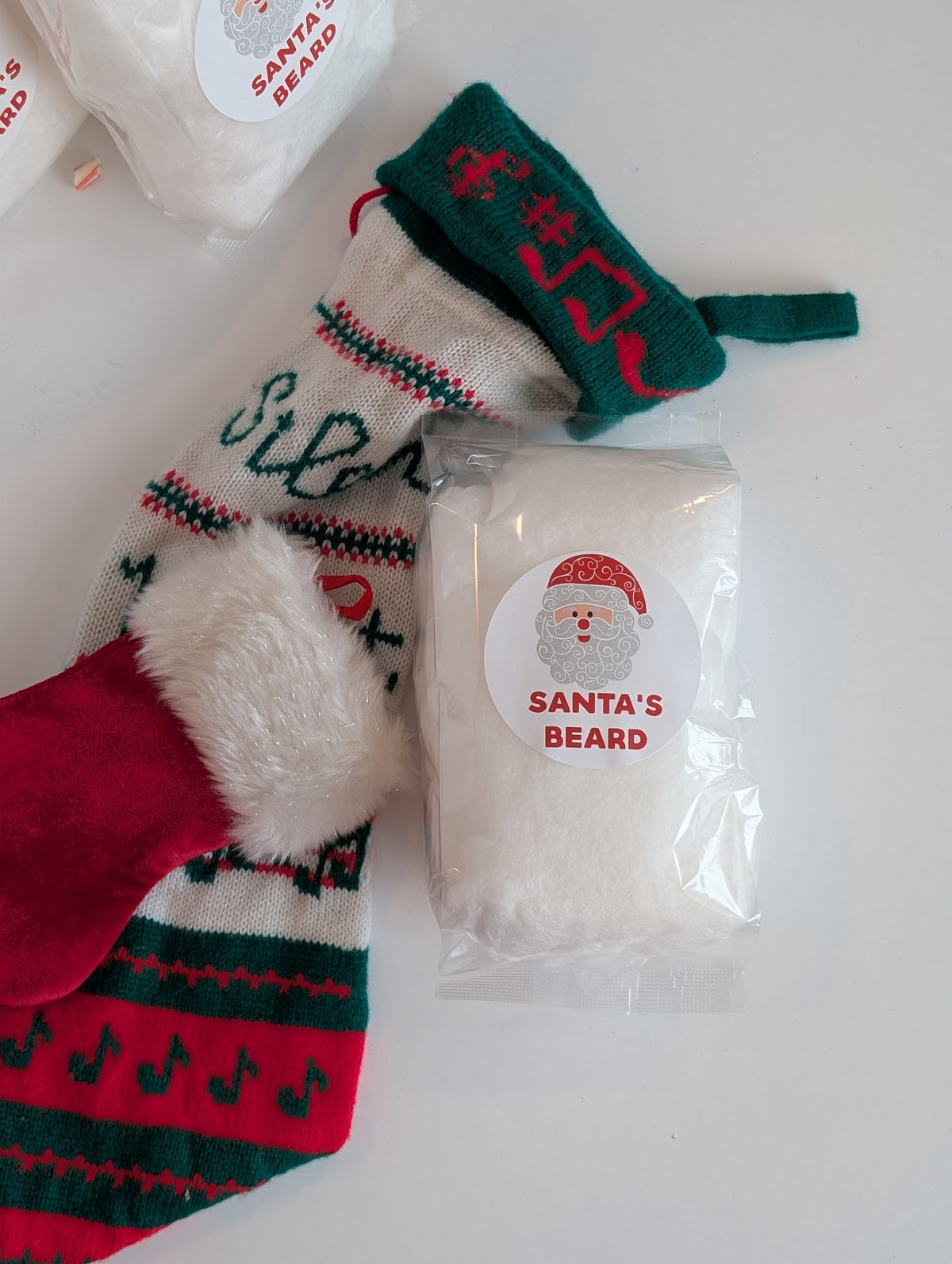 🎄 Christmas Cotton Candy Bag – Sweet Holiday Magic in Every Fluff! ❄️ 1 flavor per bag