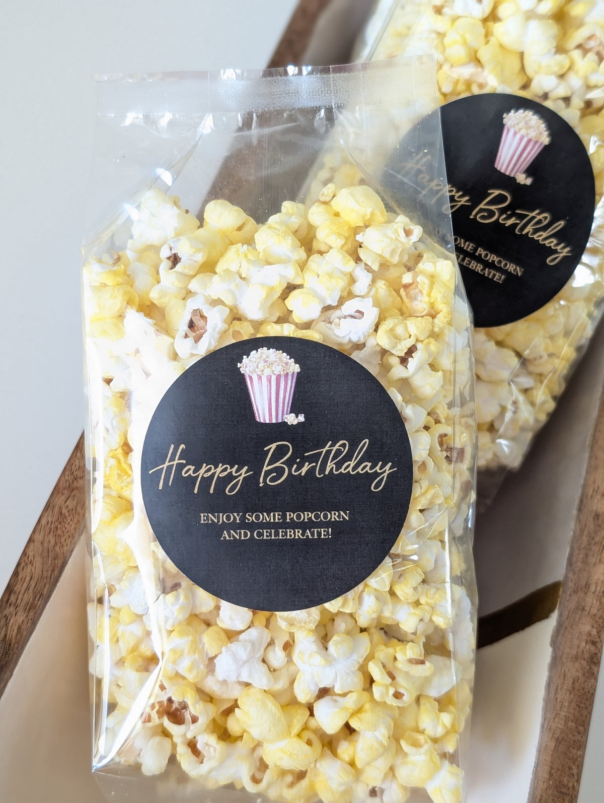 Popcorn Party Favors in OG Bags – Popcorn Treats, Classic Favor Bags for Birthdays, Baby Showers & Events