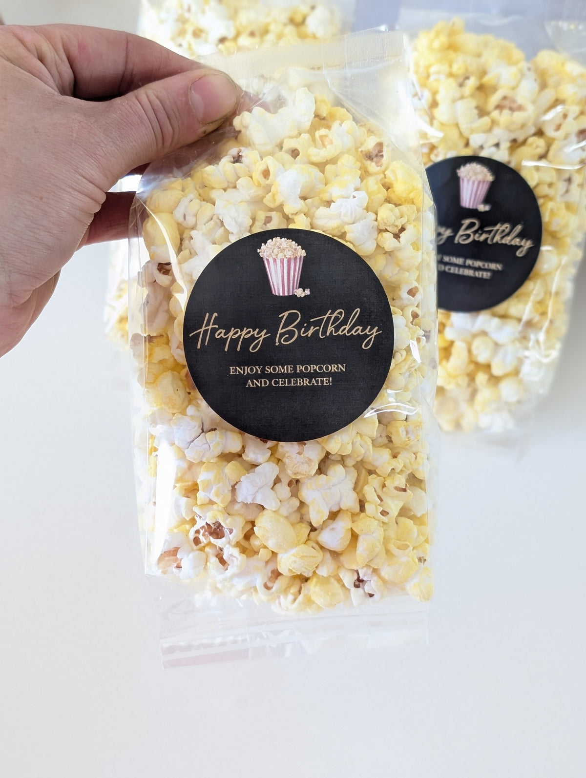 Popcorn Party Favors in OG Bags – Popcorn Treats, Classic Favor Bags for Birthdays, Baby Showers & Events