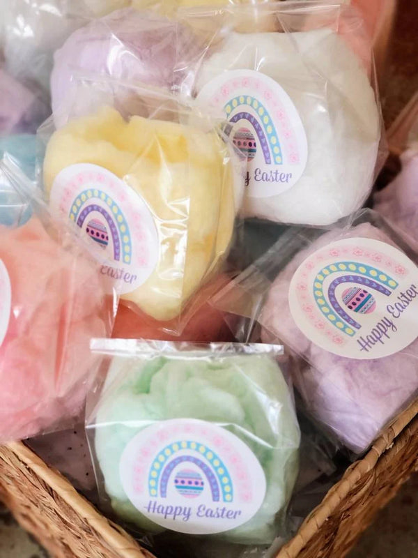 Happy Easter! Cotton Candy in flat bottom bag NEW!