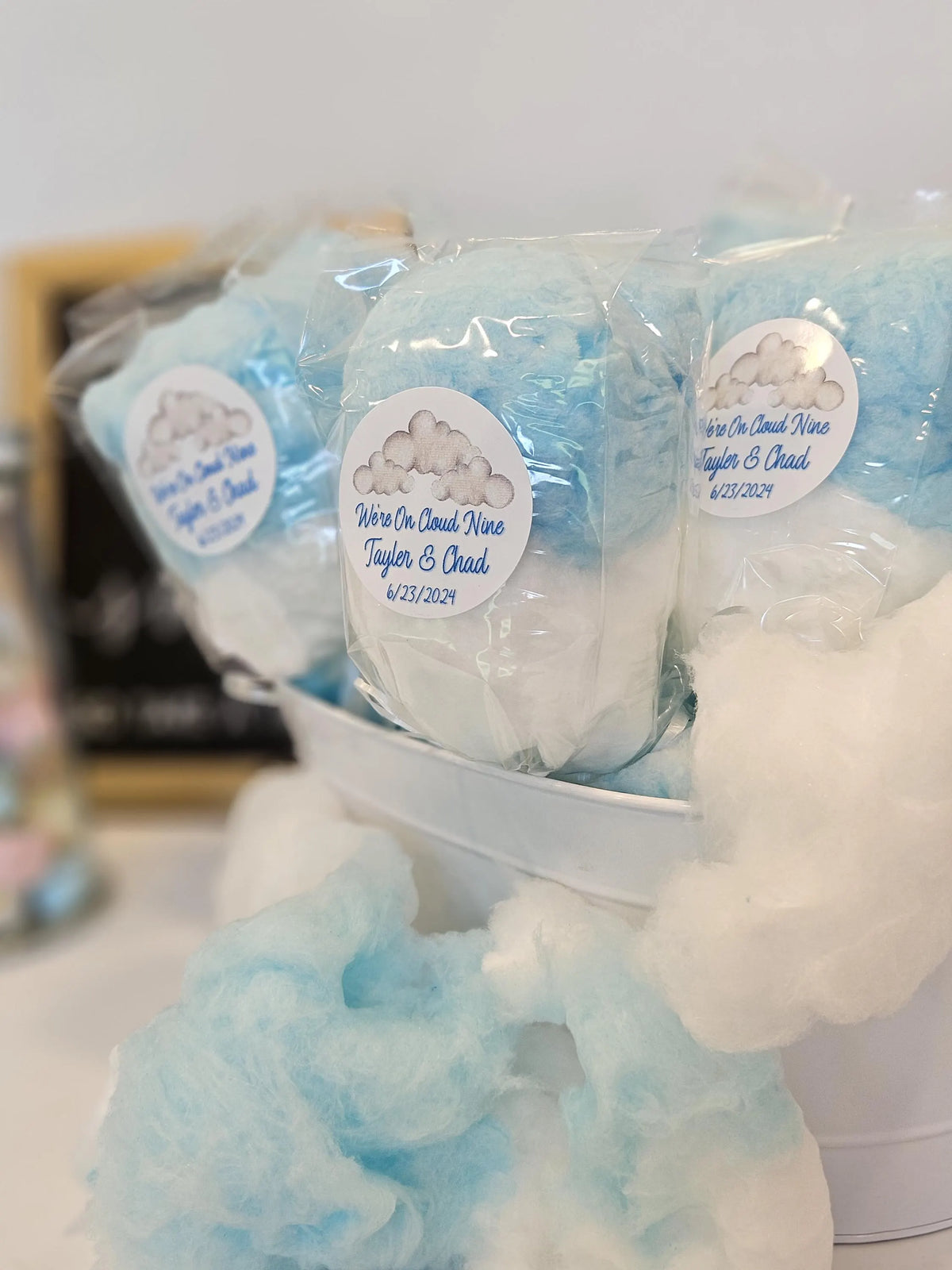 On Cloud Nine Birthday! Cotton Candy On a Stick (2 Flavor per order) NEW