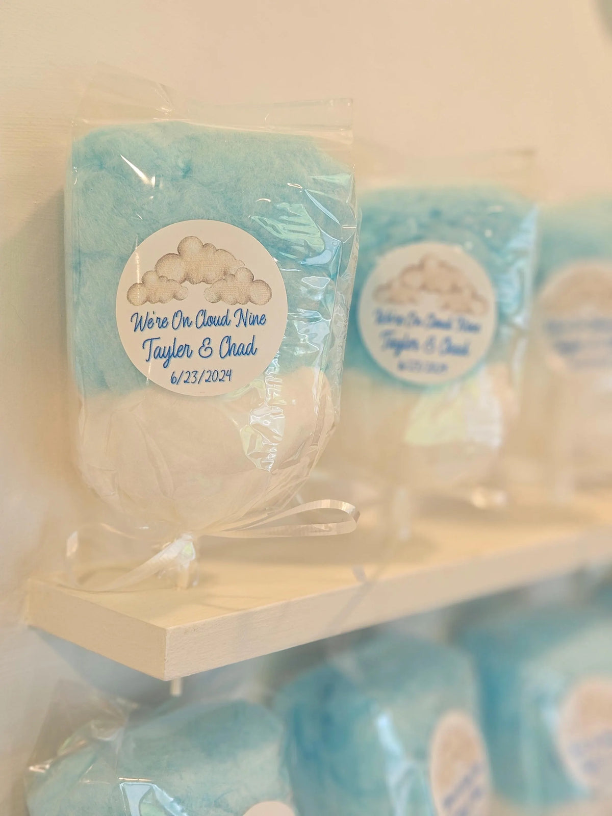 On Cloud Nine Birthday! Cotton Candy On a Stick (2 Flavor per order) NEW